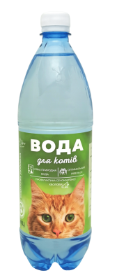 Вода для кошек для здоровья мочевыделительной системы, 1 л