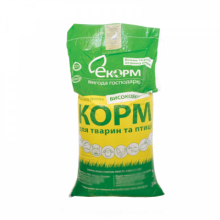 Комбікорм для молодняка індиків від 9 до 13 тижнів, Ріст 25 кг