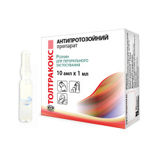 Толтракокс 2,5% 1 мл
